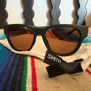SMITH Tortoise and Black Rounder Sunglasses